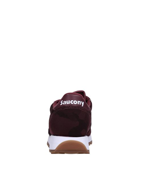 Sneakers modello JAZZ ORIGINAL in ecopelle e tessuto SAUCONY | JAZZ ORIGINAL CAMOBORDEAUX
